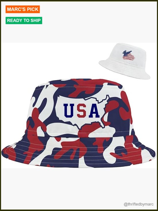 Unisex Bucket Hat Reversible Fishing Sun Hat Packable main image 7